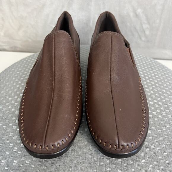 SAS Dream Tripad Loafers Womens 9 M Brown Leather Slip On Comfort‎ Shoes Casual - Picture 4 of 12